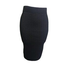 ANN TYLOR dressbarn black white  Stretch Knit Pencil Skirt - Size xxs $89.00 New